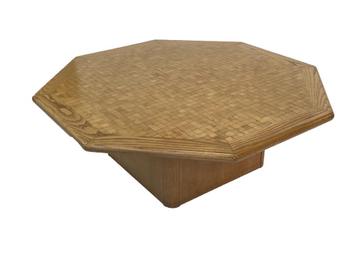 Vintage salontafel coffee table jaren 80 hout design