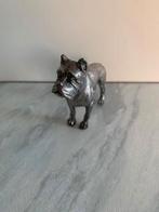 Zilver beeldje hond Boxer, Verzamelen, Beelden en Beeldjes, Ophalen of Verzenden, Zo goed als nieuw, Dier
