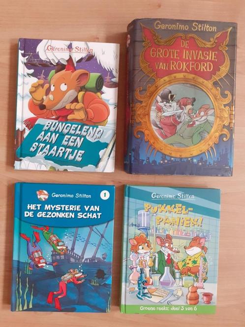 4x Boek Geronimo Stilton, Boeken, Kinderboeken | Jeugd | onder 10 jaar, Zo goed als nieuw, Ophalen of Verzenden