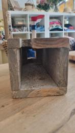 houten waxinelicht huisje, Ophalen of Verzenden, Nieuw, Hout, 25 tot 50 cm