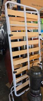 1 persoons bed met onderschuifbed, Ophalen, Gebruikt, Eenpersoons, 200 cm