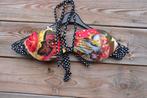 Bikini zwart/ zalm Coiba mt 42/M B cup Vaste prijs, Zwart, Ophalen of Verzenden, Zo goed als nieuw, Bikini