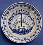 Porceleyne Fles 1920 De Vrede Getekend 18cm (8 Blauw WO-1, Verzenden