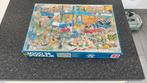 Jan van Haasteren, de lekkage, 1000 stuks., Ophalen of Verzenden, 500 t/m 1500 stukjes, Gebruikt, Legpuzzel