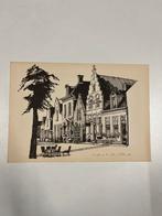 Sloten, Friesland - Tekening 1981, Ophalen of Verzenden