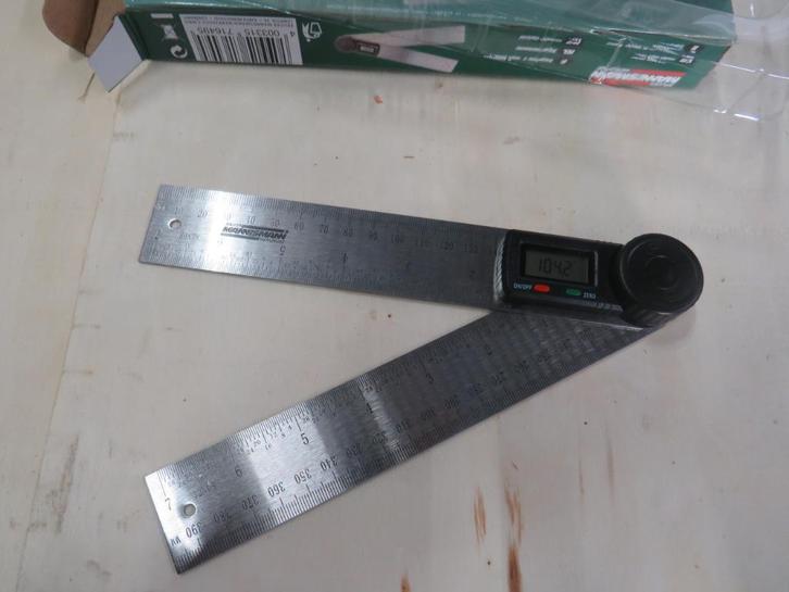 Digitale winkelhaak en hoekmeter, lengte 200 mm nieuw, Doe-het-zelf en Verbouw, Gereedschap | Handgereedschap, Nieuw, Ophalen of Verzenden