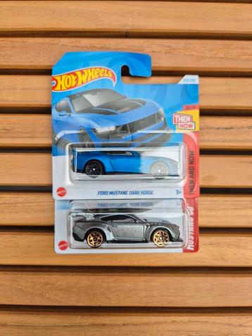 Hot Wheels Ford Mustang Dark Horse & GT  beschikbaar voor biedingen