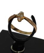 Vintage 18k gouden antieke rose dames ring 4 diamanten, Sieraden, Tassen en Uiterlijk, Antieke sieraden, Goud, Met edelsteen, Ophalen of Verzenden