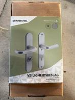 Deurklink en slot nieuw veiligheidsbeslag, Doe-het-zelf en Verbouw, Deuren en Horren, 80 tot 100 cm, Binnendeur, Nieuw, Ophalen of Verzenden