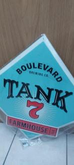 Origineel reclamebord Tank 7 bier (nieuw in originele verpak, Ophalen of Verzenden, Nieuw, Reclamebord, Plaat of Schild, Overige merken
