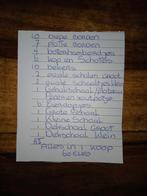 Boerenbont, Ophalen, Aardewerk, Boerenbont