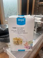 Depa cup en deksel ca. 100 stuks, Ophalen of Verzenden, Zo goed als nieuw