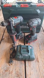 Metabo 18v Accu Combi set combo set Slagschroefmachine, ., Ophalen of Verzenden, Zo goed als nieuw, .
