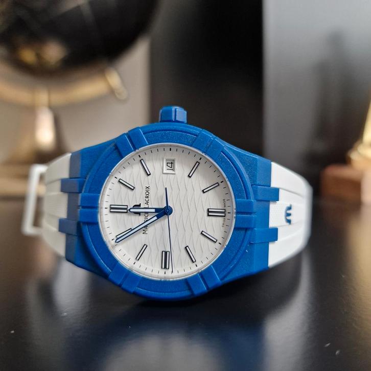 Maurice Lacroix Aikon, Sieraden, Tassen en Uiterlijk, Sporthorloges, Nieuw, Android, Ophalen of Verzenden