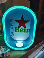 Heineken Silver Lamp led neon, Verzamelen, Merken en Reclamevoorwerpen, Ophalen, Nieuw, Lichtbak of (neon) lamp