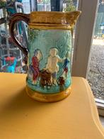Oude Majolica Kan, Antiek en Kunst, Ophalen of Verzenden