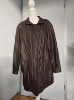 Vintage soepele bruine leren herenjas - mt 46 Total Contrast, Total Contrast, Bruin, Ophalen of Verzenden, Gedragen