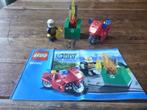 Lego 60000 City Brandweer motorfiets, Ophalen of Verzenden, Zo goed als nieuw, Complete set, Lego