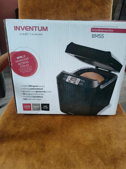 Inventum BM55, Witgoed en Apparatuur, Broodbakmachines, Zo goed als nieuw, Ophalen of Verzenden