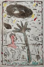 Ets Dominique Chan - Couleur IV, Antiek en Kunst, Kunst | Litho's en Zeefdrukken, Ophalen of Verzenden