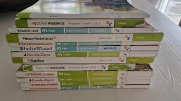 Pakket Schoolboeken havo 3 o.a Wiskunde beschikbaar voor biedingen