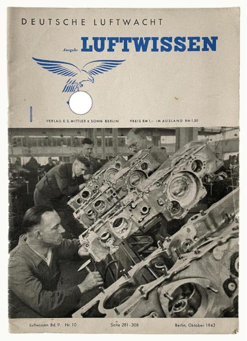 Deutsche Luftwacht - Ausgabe Luftwissen, Verzamelen, Militaria | Tweede Wereldoorlog, Luchtmacht, Boek of Tijdschrift, Duitsland