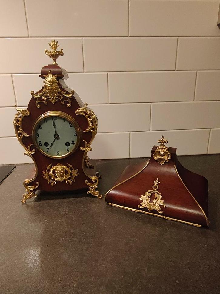 Console klok anno 1920, Antiek en Kunst, Antiek | Klokken, Ophalen