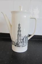 servies Amsterdamse grachten koffiekan, Ophalen, Gebruikt, Porselein, Overige stijlen