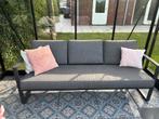 Donkergrijze loungebank 2 meter, Tuin en Terras, Ophalen, Gebruikt