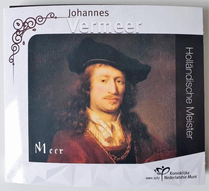 Nederland World Money Fair set 2023 Johannes Vermeer, Postzegels en Munten, Munten | Nederland, Setje, Euro's, Koningin Beatrix
