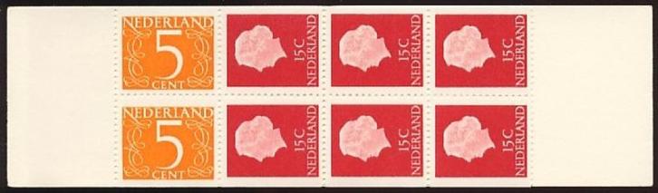 Nederland Postzegelboekje 2Mz postfris, Postzegels en Munten, Postzegels | Nederland, Postfris, Na 1940, Ophalen of Verzenden
