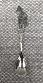 Djokja zilver ( 925) Wajang gegraveerd lepeltje, Ophalen of Verzenden, Zilver