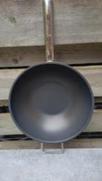 Villeroy & Boch VIVO wok met teflon anti aanbak laag (C1), Gebruikt, Ophalen of Verzenden, Rvs, Keramische plaat