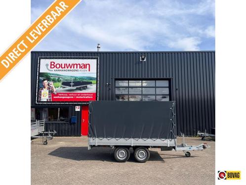 Anssems PSX 2000kg 305x153 met huif, Auto diversen, Aanhangers en Bagagewagens, Gebruikt