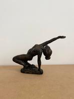 Bronzen beeldje vrouwen figuur., Verzamelen, Beelden en Beeldjes, Ophalen of Verzenden, Zo goed als nieuw, Mens
