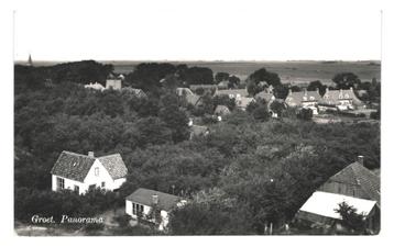 955619	Groet NH	Panorama	1954	Gelopen met postzegel          beschikbaar voor biedingen