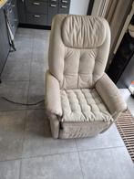 Fauteuil, Huis en Inrichting, Ophalen, Gebruikt, 50 tot 75 cm, Leer