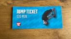 Jou Jump! Spijkenisse jump XL vrijkaart 120min digitaal, Eén persoon, Ticket of Toegangskaart