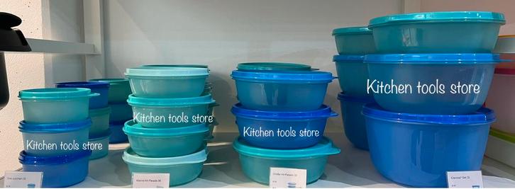 Tupperware 13 deligecomplete Ruimtekommen Set voorraad -30%, Huis en Inrichting, Keuken | Tupperware, Nieuw, Bak of Kom, Ophalen of Verzenden