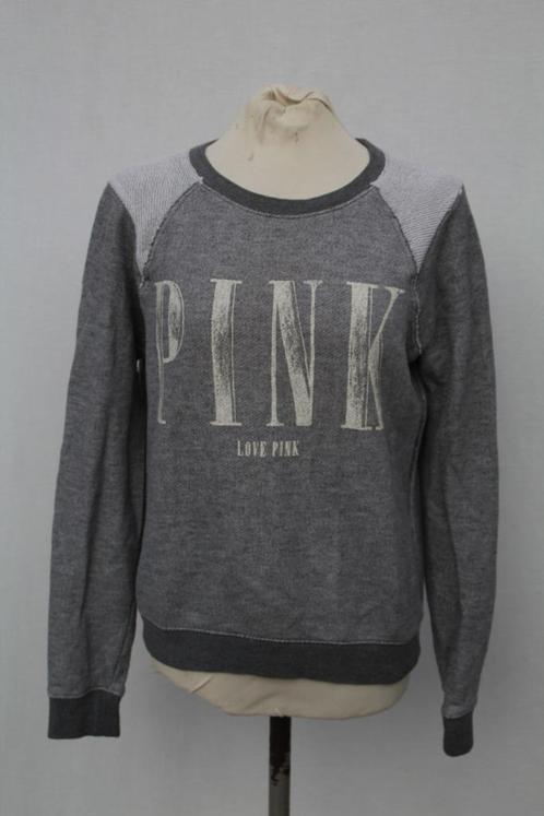 Stoere grijze dames trui Mt XS merk Pink Victoria Secret, Kleding | Dames, Truien en Vesten, Zo goed als nieuw, Maat 34 (XS) of kleiner