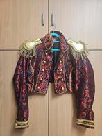 Glitter Rood Gouden Jas - Maat XXL, Carnaval, Maat 46/48 (XL) of groter, Ophalen of Verzenden, Zo goed als nieuw