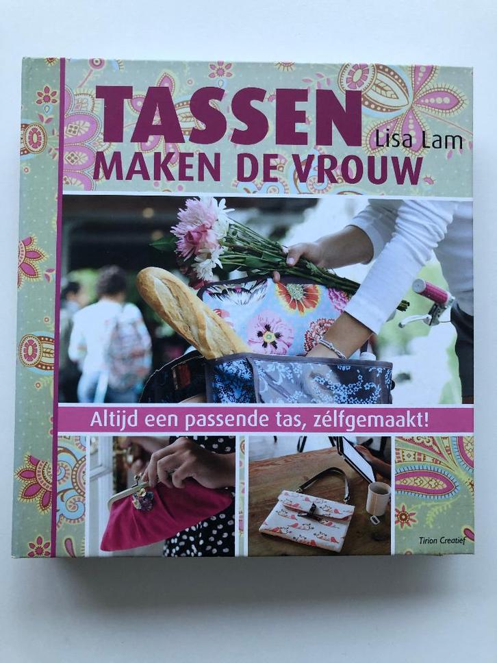 Tassen maken de vrouw, Boeken, Hobby en Vrije tijd, Zo goed als nieuw, Borduren en Naaien, Verzenden