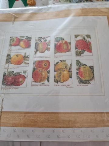 Borduurpakket Appels - Compleet beschikbaar voor biedingen