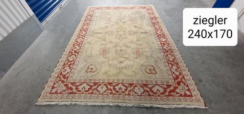 Perzisch tapijt Ziegler 240x170 handgeknoopt vloerkleed, Huis en Inrichting, Stoffering | Tapijten en Kleden, Ophalen of Verzenden