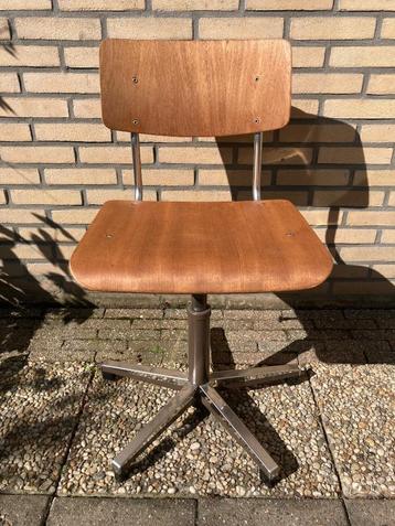 Vintage architectenstoel bureaustoel industriële stoel  beschikbaar voor biedingen