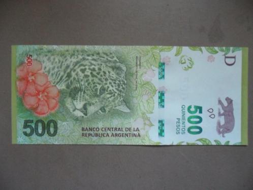 Argentinië #365-3 [ND] / 500 pesos UNC, Postzegels en Munten, Bankbiljetten | Amerika, Los biljet, Zuid-Amerika, Verzenden