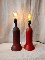 2 unieke industriële gasfles lampjes., Ophalen of Verzenden, Nieuw, Minder dan 50 cm