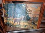 Tk eland schilderij  van m.shluter, Ophalen of Verzenden