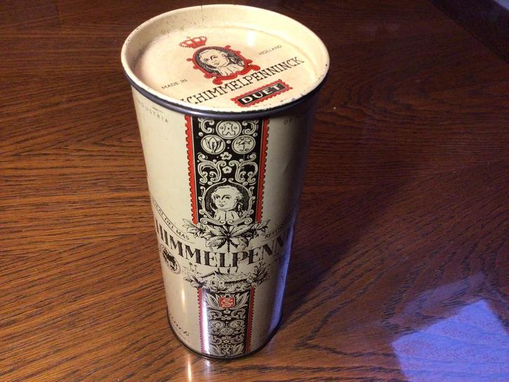 Victor Hugo, Agio Petitos, Uniek Schimmelpenninck Duet blik, Verzamelen, Blikken, Gebruikt, Overige, Overige merken, Ophalen of Verzenden