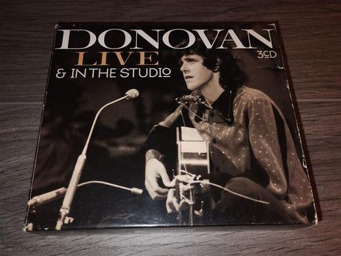 Donovan ‎- Live & In The Studio [3 CD], Cd's en Dvd's, Cd's | Pop, Zo goed als nieuw, 1980 tot 2000, Ophalen of Verzenden